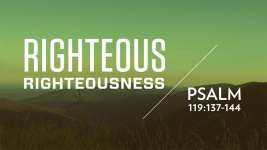 Righteous Righteousness