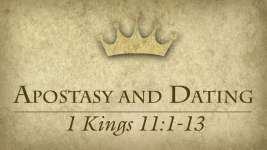 Apostasy and Dating